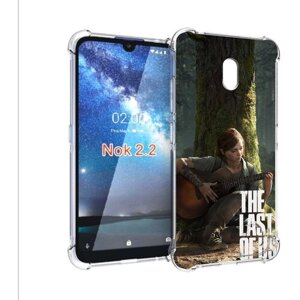 Чехол задняя-панель-накладка-бампер MyPads The Last of Us Part II для Nokia 7.2/Nokia 6.2 противоударный