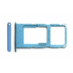 Держатель SIM Huawei Honor 10 Lite/10i/20e (HRY-LX1/LX1T) голубой card holder адаптер переходник лоток слот для SIM-карты