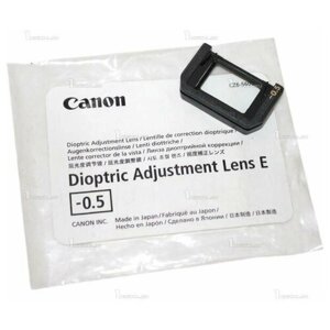 Диоптрийная линза Canon E -0.5 (без рамки) для зеркальных фотоаппаратов серии EOS (2844A001)