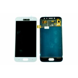 Дисплей (LCD) для Samsung SM-J250+Touchscreen silver/blue (с рег подсветки)