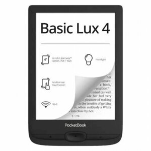 Электронная книга Pocketbook 618 Basic Lux 4 black