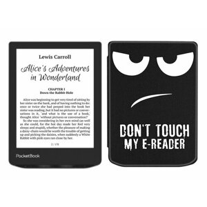 Электронная книга PocketBook 629 Verse, серый с обложкой ReaderONE Anger