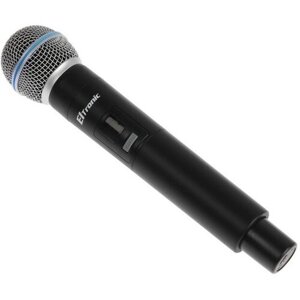 ELTRONIC Микрофон для караоке ELTRONIC 10-03, беспроводной, приемник, черный