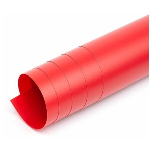 Фон пластиковый DOFA для предметной фотосъемки 50x50 см, красный