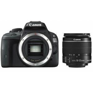 Фотоаппарат CANON 100D kit 18-55mm is iii , черный