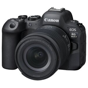 Фотоаппарат canon EOS R6 mark II kit RF 24-105mm F4-7.1 IS STM, черный