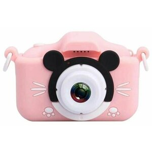 Фотоаппарат для детей цифровой FRAME SHOOTING FOR CHILDREN / Детская цифровая камера / Розовый
