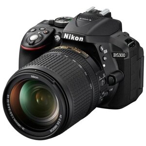 Фотоаппарат nikon D5300 kit AF-S DX nikkor 18-140mm f/3.5-5.6 VR, черный