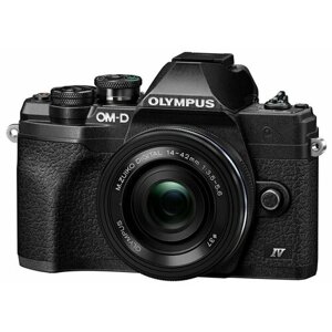 Фотоаппарат olympus OM-D E-M 10 MARK IV KIT 14-42 BLACK, черный