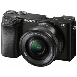 Фотоаппарат Sony Alpha ILCE-6100 Kit E PZ 16-50mm F/3.5-5.6 OSS, черный