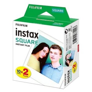 Fujifilm Colorfilm Square Film WW2 20/2PK для Instax Square SQ6/SQ10/SQ20/Instax Share SP-3 16576520