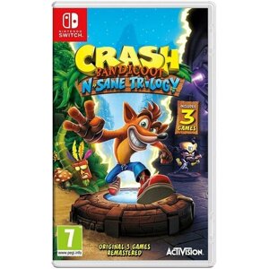 Игра Crash Bandicoot N-Sane Trilogy (Nintendo Switch, Английская версия)