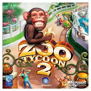 Игра для компьютера: Zoo Tycoon 2 + дополнение Исчезающие виды (2 Jewel диска)