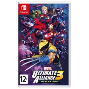 Игра Marvel Ultimate Alliance 3: The Black Order Standard Edition для Nintendo Switch, картридж