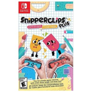 Игра Snipperclips: Cut It Out, Together! для Nintendo Switch, картридж