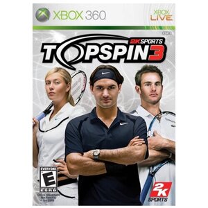 Игра Top Spin 3 для Xbox 360