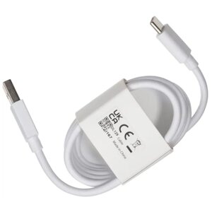 Кабель USB Type-C 8A для Realme (SuperDart Charge) цвет: Белый)