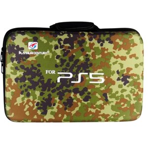 Кейс жесткий для консоли ps5, сумка для игровой приставки PS5 пиксель