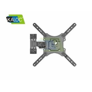 Кронштейн для ТВ KALOC X1, диагональ 23"55", наклонно-поворотный, до 31,8 кг, чёрный