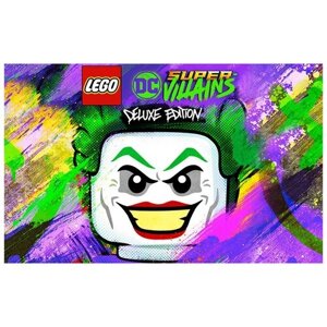LEGO DC Super-Villains. Deluxe Edition, электронный ключ (активация в Steam, платформа PC), право на использование