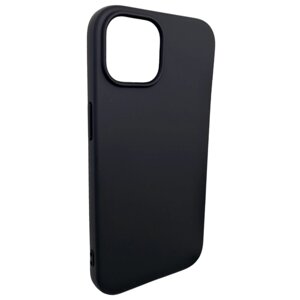 Mariso Чехол-накладка NANO с микрофиброй для Apple iPhone 15 Pro Max черный (Черный)