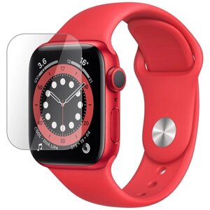 Матовая защитная плёнка для смарт-часов APPLE WATCH SERIES 6 40 мм , гидрогелевая, на дисплей, не стекло