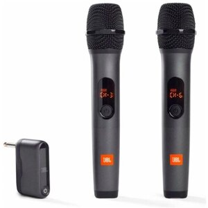 Микрофон JBL wireless microphone set jblwirelessmicas2 black
