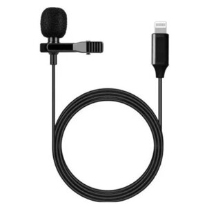 Микрофон петличный конденсаторный для iPhone / Разъем Lightning