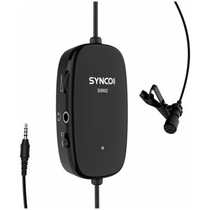 Микрофон петличный SYNCO Lav-S6M2 Всенаправленный с системой мониторинга, 6м.