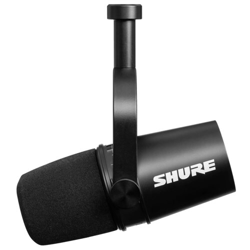 Микрофон проводной Shure MOTIV MV7, разъем: USB, черный