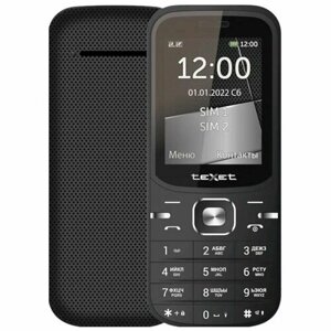 Мобильный телефон teXet TM-219 Black. Товар уцененный