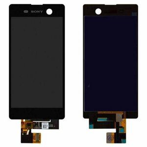 Модуль дисплея (сенсорное стекло + дисплей) для Sony Xperia M5, M5 Dual (E5603, E5633), черный