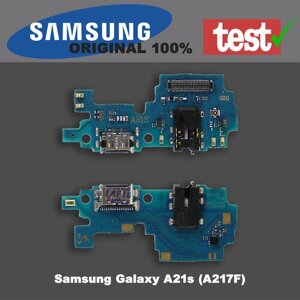Нижняя Плата (шлейф) на Samsung Galaxy A21s (A217F)