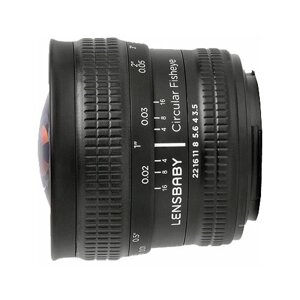 Объектив Lensbaby Circular with Fisheye Nikon F, черный