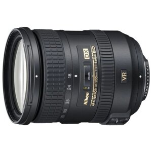 Объектив Nikon 18-200mm f/3.5-5.6G ED AF-S VR II DX Zoom-Nikkor, черный