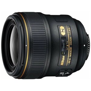 Объектив Nikon 35mm f/1.4G AF-S Nikkor, черный