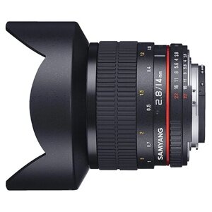 Объектив Samyang 14mm f/2.8 ED AS IF UMC Fujifilm X, черный