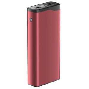 OLMIO Внешний аккумулятор QL-20 Powerbank 20000mAh QuickCharge3.0 PowerDelivery LCD дисплей