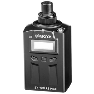 Передатчик для радиосистемы BOYA BY-WXLR8 PRO, разъем: mini jack 3.5 mm, черный