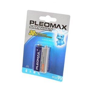 Pleomax батарейка pleomax 6F22