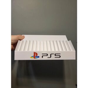 Подставка для игр sony playstation PS5 с цветным логотипом