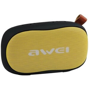 Портативная акустика Awei Y900, 4.5 Вт, black / yellow