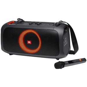 Портативная акустика JBL PartyBox On-The-Go, 100 Вт, черный