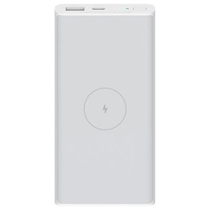 Портативный аккумулятор Xiaomi Mi Wireless Power Bank WPB15PDZM, 10000 mAh, белый