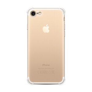 Противоударный силиконовый чехол на Apple iPhone 8 / Айфон 8, прозрачный