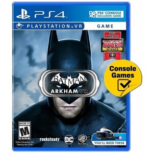 PS4 VR Batman Arkham (английская версия)