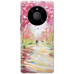 RE: PA Чехол - накладка ArtColor для Huawei Mate 40 с принтом "Весенняя роща"