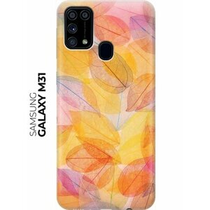 RE: PA Накладка Transparent для Samsung Galaxy M31 с принтом "Разноцветные листья"