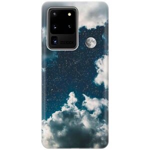 RE: PA Накладка Transparent для Samsung Galaxy S20 Ultra с принтом "Лунное небо"