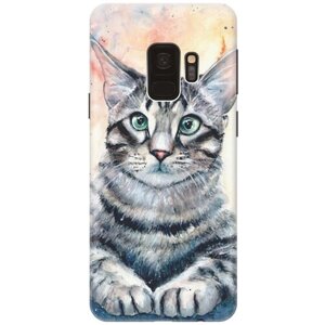 RE: PAЧехол - накладка ArtColor для Samsung Galaxy S9 с принтом "Ушастый котик"